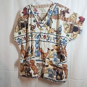 Doggie Nurse Scrub size large